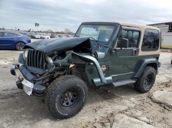  Salvage Jeep Wrangler