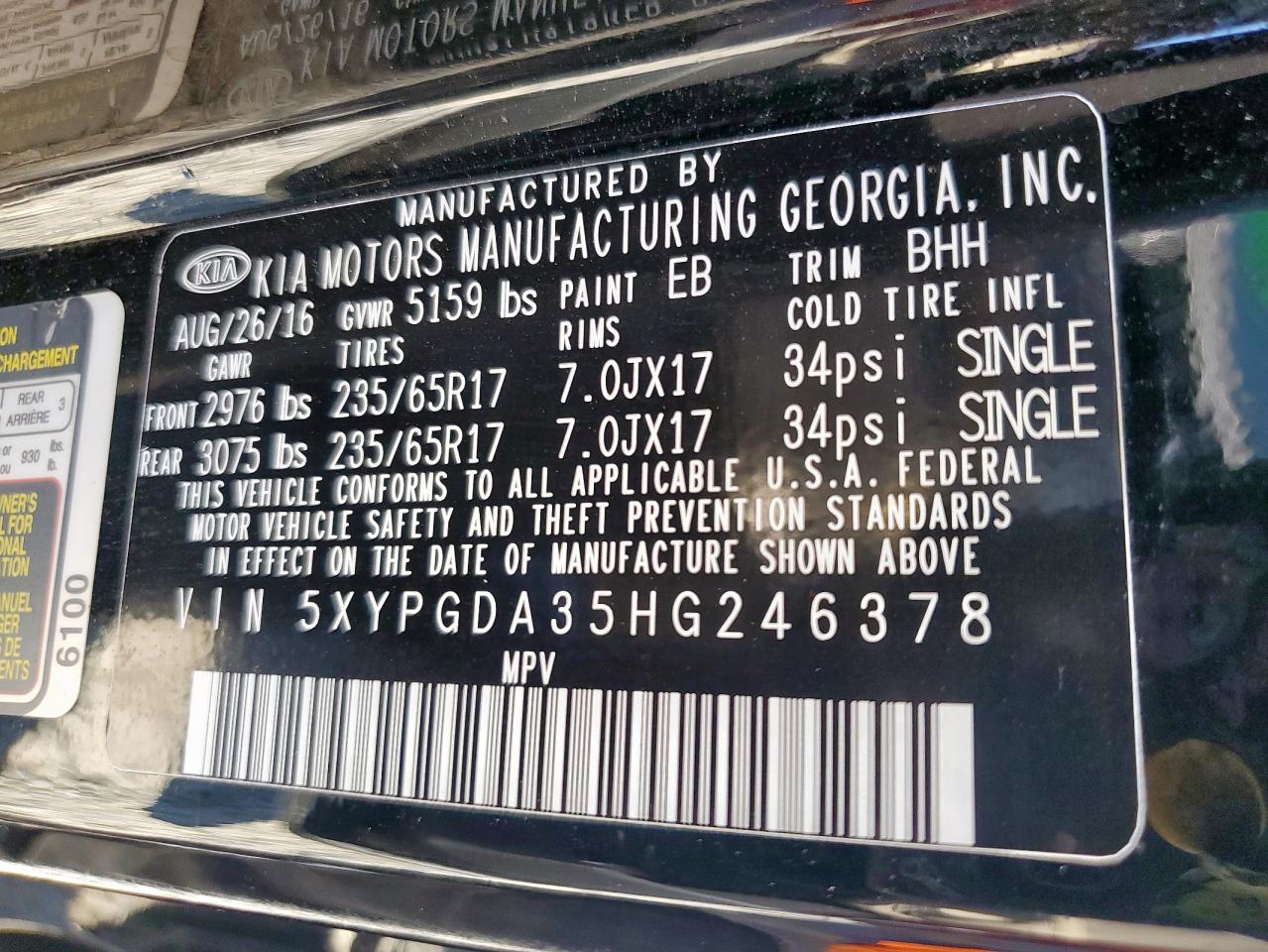 Kia Sorento Lx Image 8