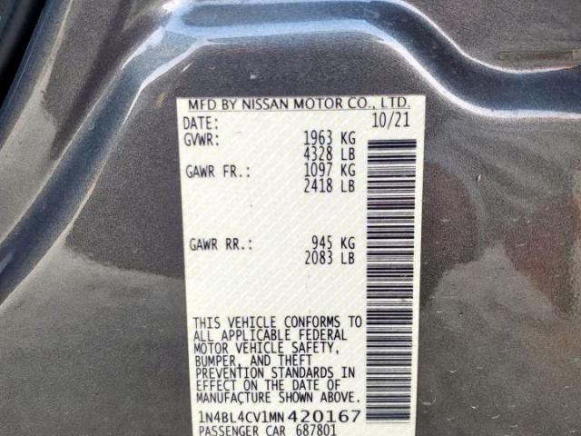 Nissan Altima Sr Image 2