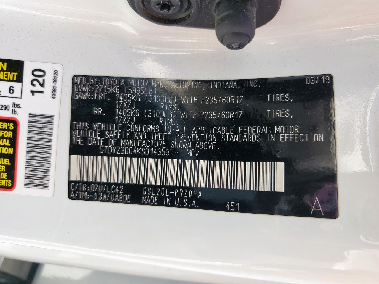 Toyota Sienna Xle Image 10