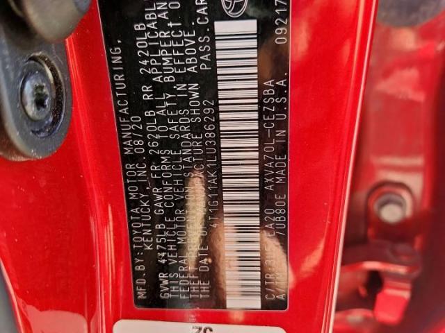 Toyota Camry Se Image 10