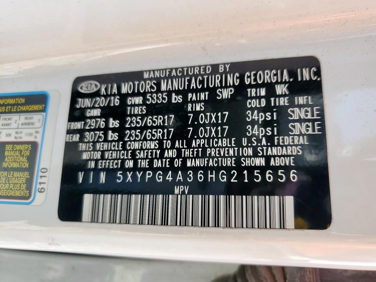 Kia Sorento Lx Image 8