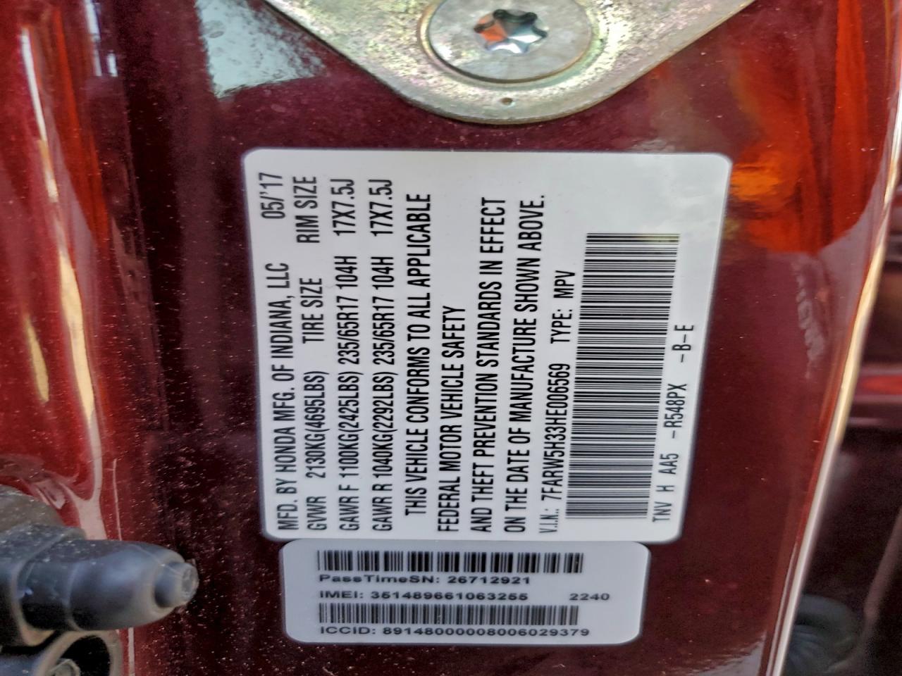 Honda Crv Lx Image 8