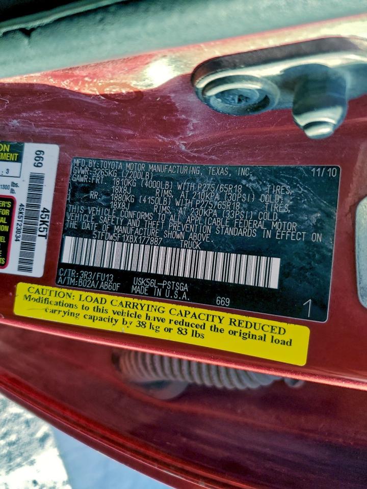 Toyota Tundra Crewmax Sr5 Image 12