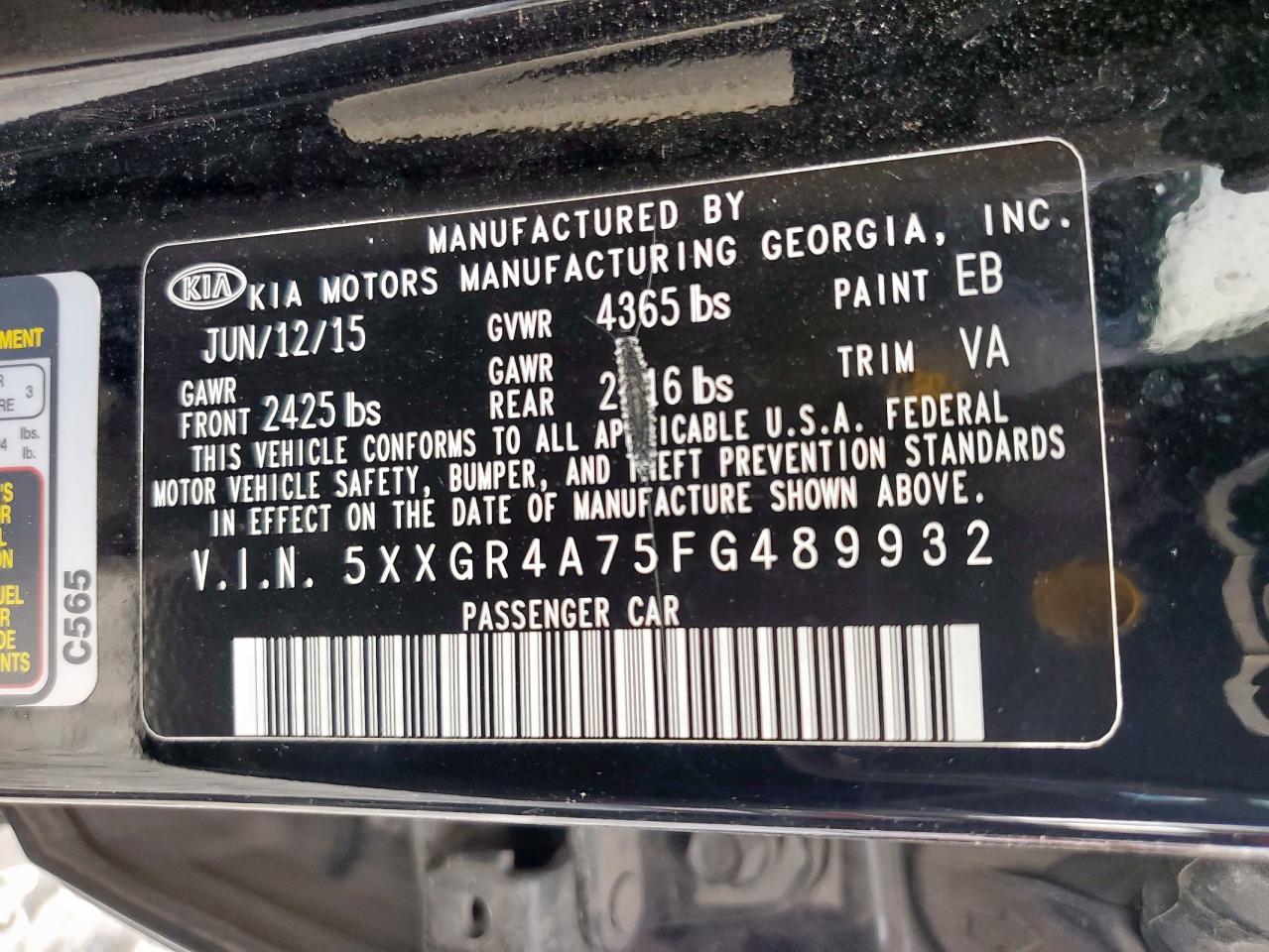 Kia Optima Sx Image 8