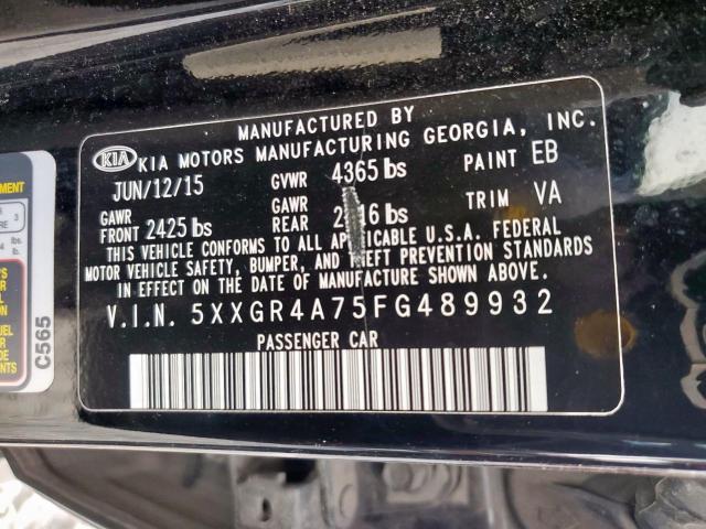 Kia Optima Sx Image 8