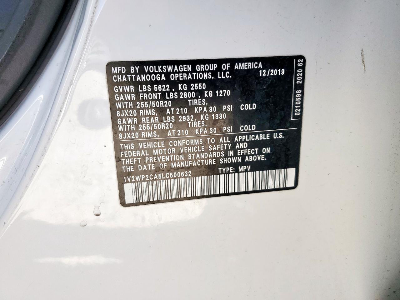 Volkswagen Atlas Se Image 2