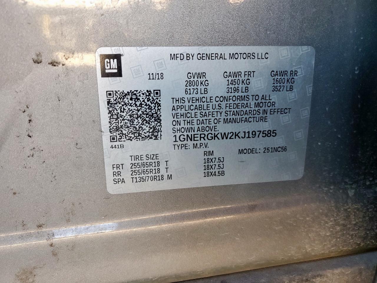 Chevrolet Traverse Lt Image 2