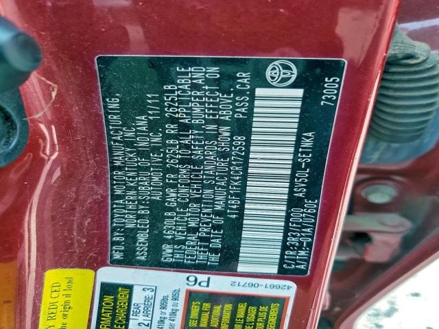 Toyota Camry Base Image 3