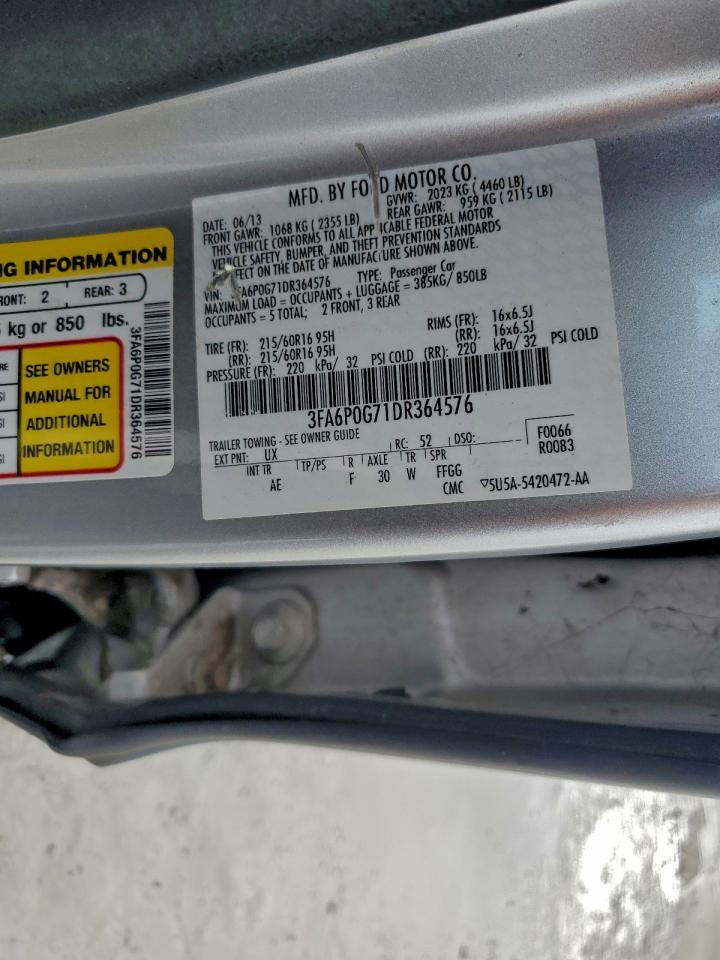 Ford Fusion S Image 11