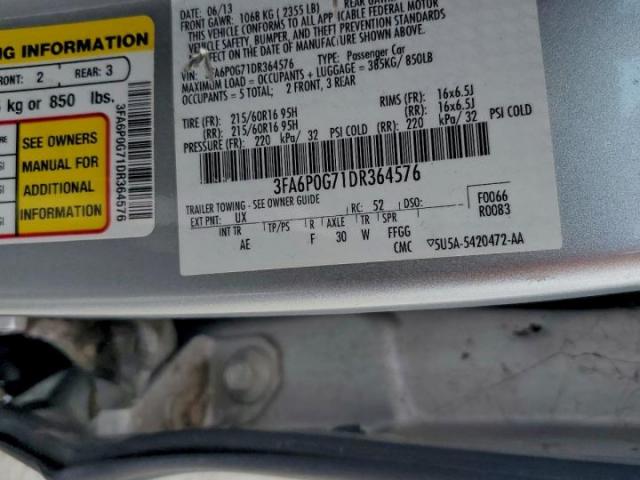 Ford Fusion S Image 11