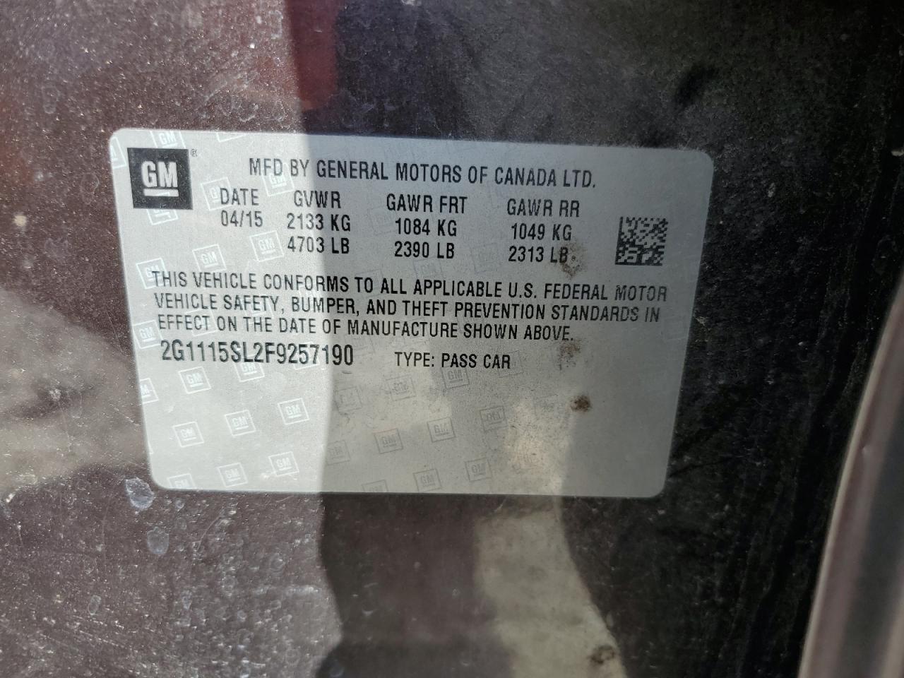 Chevrolet Impala Lt Image 5