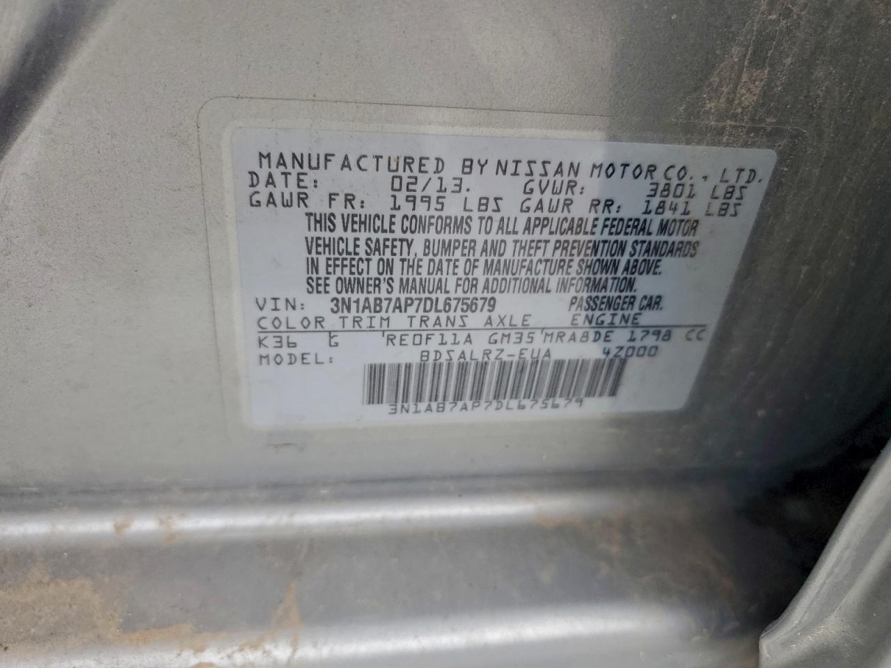 Nissan Sentra S Image 3