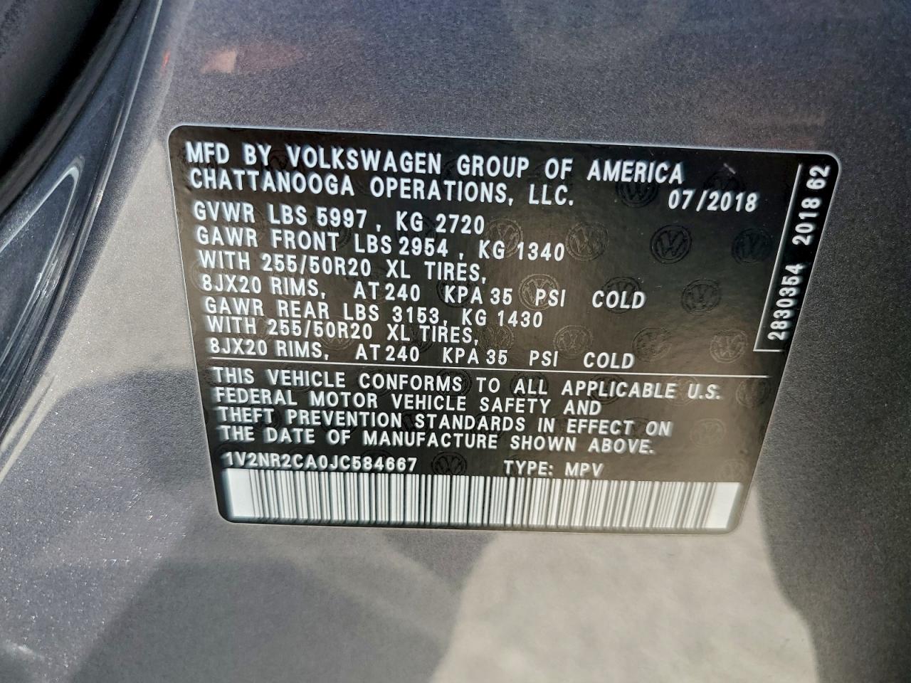 Volkswagen Atlas Sel Premium Image 2