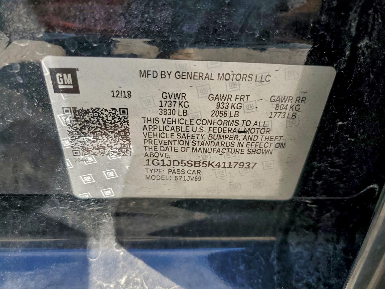 Chevrolet Sonic Lt Image 7