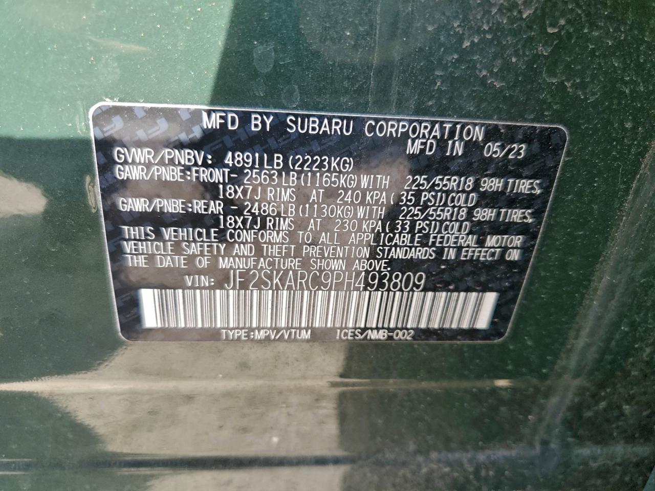 Subaru Forester Touring Image 7