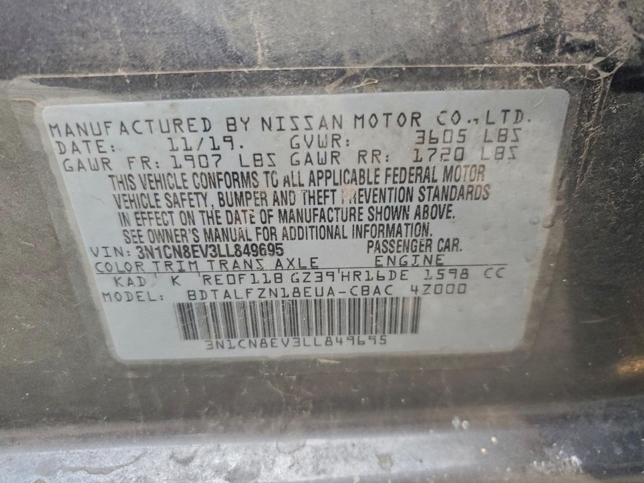 Nissan Versa Sv Image 5