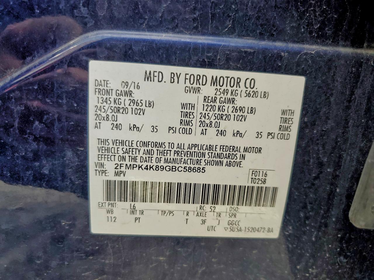 Ford Edge Titanium Image 13