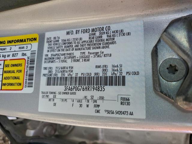 Ford Fusion S Image 9