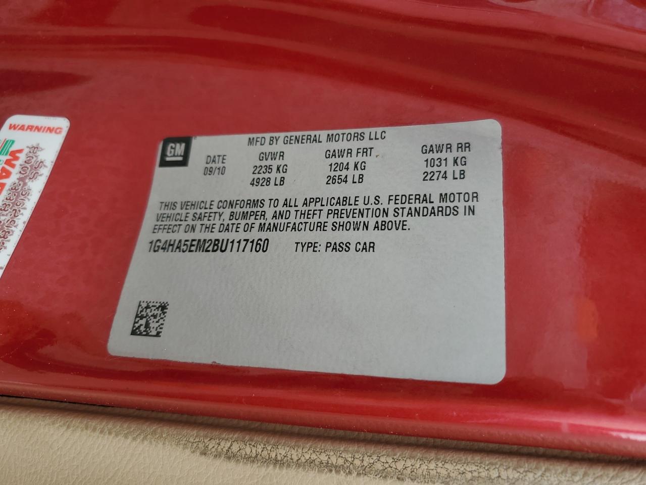 Buick Lucerne Cx Image 9