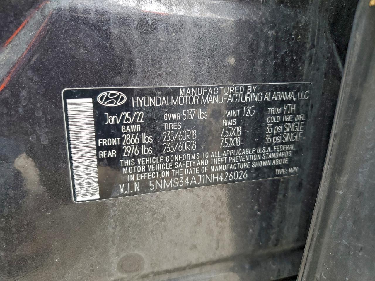 Hyundai SANTA FE Sel Image 10